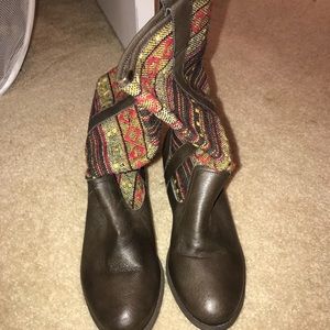 Steve Madden Aztec Boots